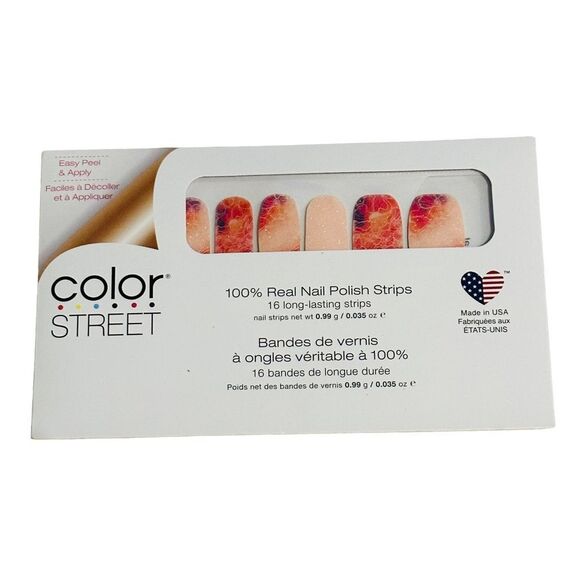 3/$20💘 Color Street Nail Polish Strips in Poppy That - Picture 6 of 12